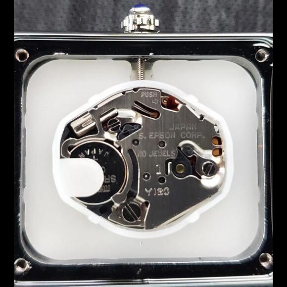 🔥NEW Pierre Lucerne Root Beer 1888 Swiss Inspired Men's Tank Watch - Picture 8 of 9